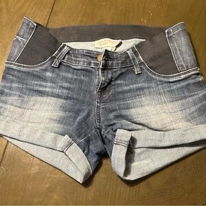 Isabel Maternity by Ingrid & Isabel Blue Denim Shorts